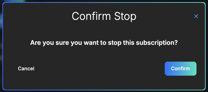 Confirmation Complete